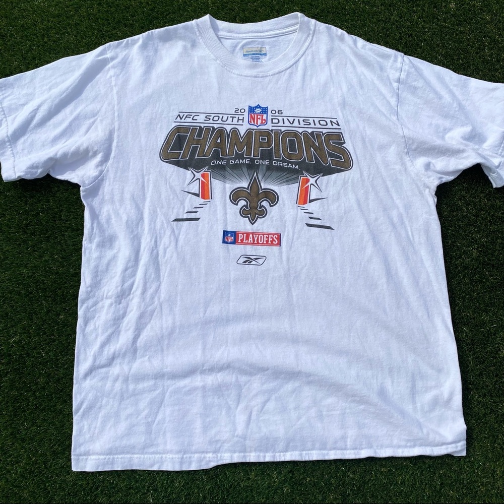 2006 Saints NFC South Division Champions T-shirt